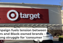 A California Target store photographed on Jan. 18, 2025. Smith Collection/Gado/Getty Images